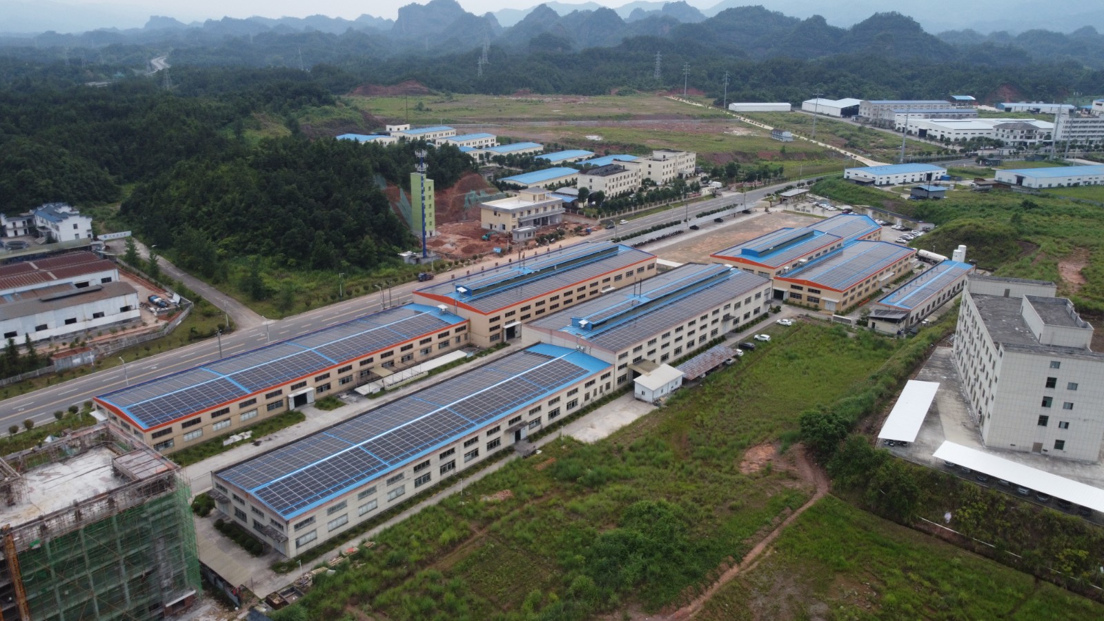 金融+EPC受企业青睐 PG电子承建江西尚朋科技光伏屋顶项目竣工并网